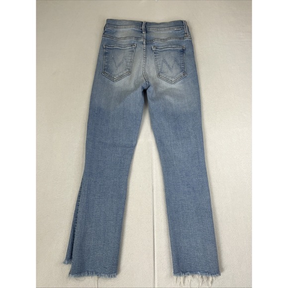 Mother The Insider Crop Step Fray Straight Jean in Limited Edition Size 26x25 - Picture 2 of 10